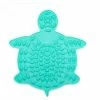 Alisili Plaque De Ventouse De Chien En Silicone Tortue Pour Animaux De Compagnie Slow Food Facilité Baignade Inconfortable Distraction Lick Mat Nourriture Dressage Feeder Dog Supplies