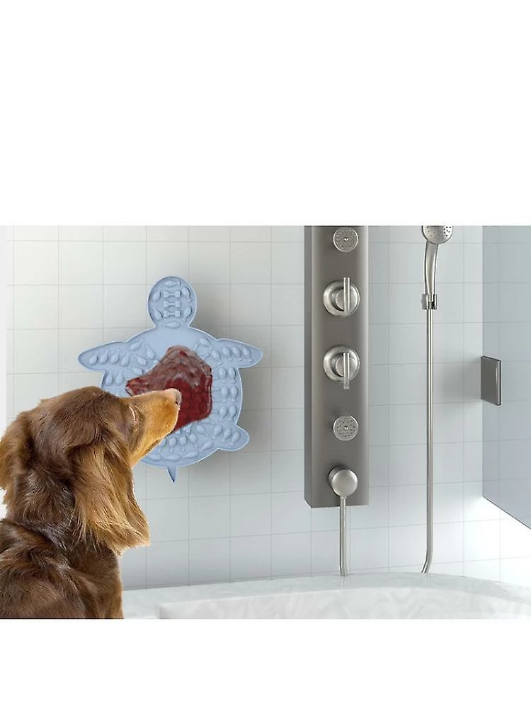 Alisili Plaque De Ventouse De Chien En Silicone Tortue Pour Animaux De Compagnie Slow Food Facilité Baignade Inconfortable Distraction Lick Mat Nourriture Dressage Feeder Dog Supplies 2 Alisili Plaque De Ventouse De Chien En Silicone Tortue Pour Animaux De Compagnie Slow Food Facilité Baignade Inconfortable Distraction Lick Mat Nourriture Dressage Feeder Dog Supplies – Image 2