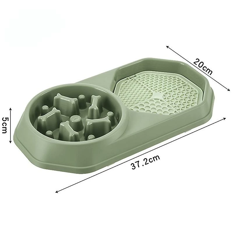 Alisili Big Slow Feeder For Medium And Large Dogs Bowl Non-slip On Floor Pet Food Bowls Anti-choking Good For Digestion Dog Training 1 Alisili Big Slow Feeder For Medium And Large Dogs Bowl Non-slip On Floor Pet Food Bowls Anti-choking Good For Digestion Dog Training