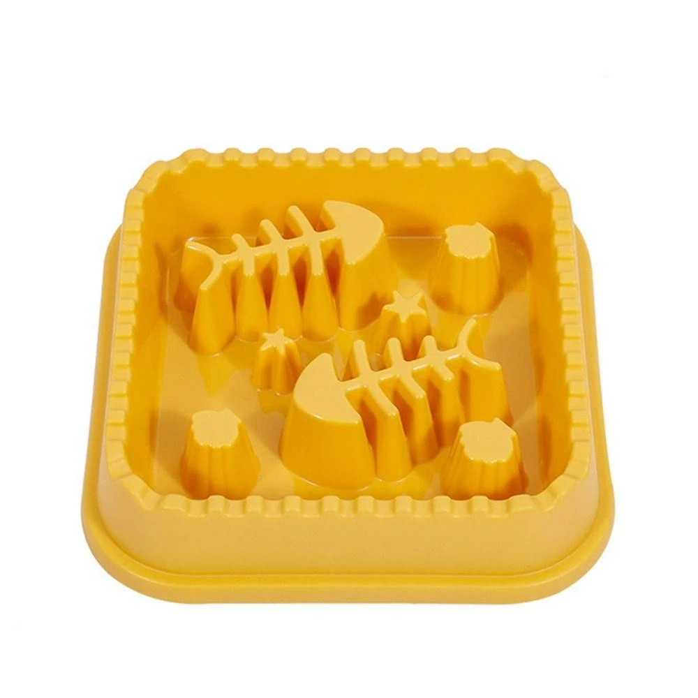 Alisili Healthy Anti-choking Prevent Gluttony Obesity Non-slip Dog Food Bowls Pet Slow Feeder Water Drinking Puppy Dishes 1 Alisili Healthy Anti-choking Prevent Gluttony Obesity Non-slip Dog Food Bowls Pet Slow Feeder Water Drinking Puppy Dishes