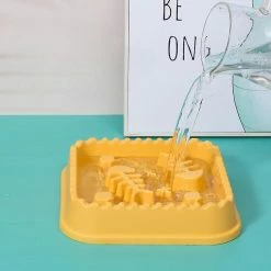Alisili Square Pet Slow Food Fishbone Cat Bowl Slow Food Bowl Anti-choking Non-slip Dog Bowl Single Dog Bowl Plastic Small Medium Dog 8 Alisili Square Pet Slow Food Fishbone Cat Bowl Slow Food Bowl Anti-choking Non-slip Dog Bowl Single Dog Bowl Plastic Small Medium Dog -Pet Soin 811143234 max