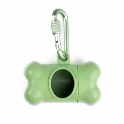 Alisili Eco Pet Dog Poop Bag Bone Shape Dispenser Waste Garbage Carrier Holder Dispensers Dogs Trash Cleaning Tool Pet Accessories