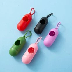 Alisili Dog Products Practical Pet Dog Poop Bag Dispenser Waste Garbage Holder Dispensers Pets Dogs Trash Cleaning Supplies -Pet Soin 811259111 max