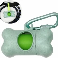 Alisili Eco Pet Dog Poop Bag Bone Shape Dispenser Waste Garbage Carrier Holder Dispensers Dogs Trash Cleaning Tool Pet Accessories -Pet Soin 811259575 max