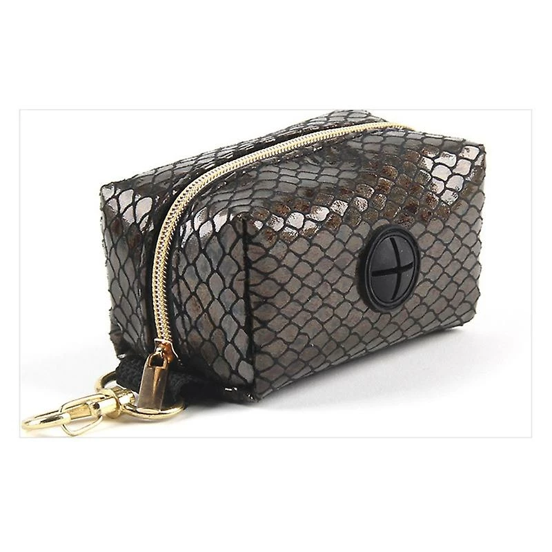 Alisili Pet Waste Bag Dispenser Dog Poop Bag Holder With Hook For Leashes Snake Print Accessory For Walking Running With Dogs 2 Alisili Pet Waste Bag Dispenser Dog Poop Bag Holder With Hook For Leashes Snake Print Accessory For Walking Running With Dogs – Image 2