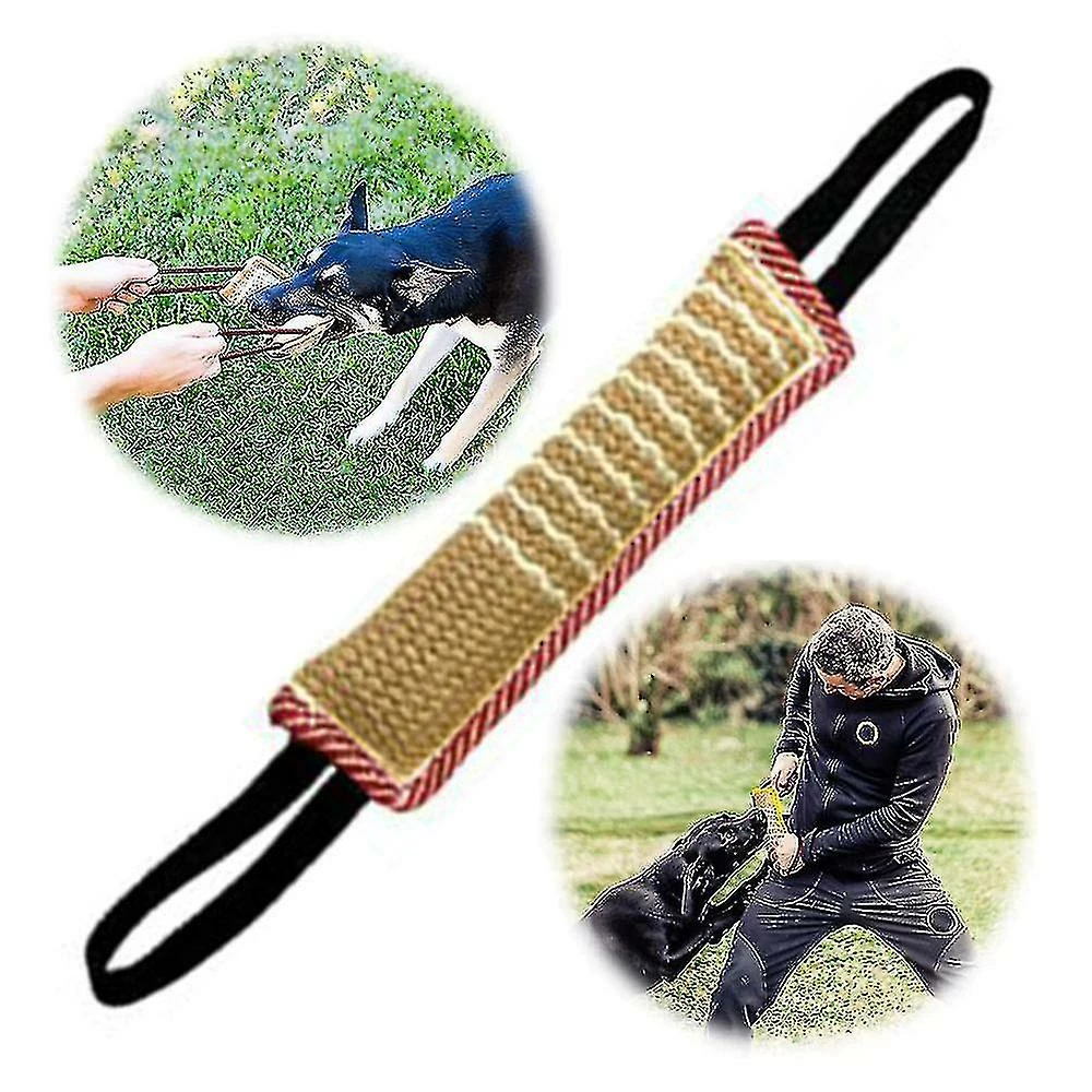 Unbranded Dog Jute Toy Dog Tug Toy Durable Dog Sleeve Stick Equipment For To Lar Dogs Interactive Play 1 Unbranded Dog Jute Toy Dog Tug Toy Durable Dog Sleeve Stick Equipment For To Lar Dogs Interactive Play