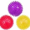 Unbranded Set De 3 Boules Squeaky Dog 6.5 Cm