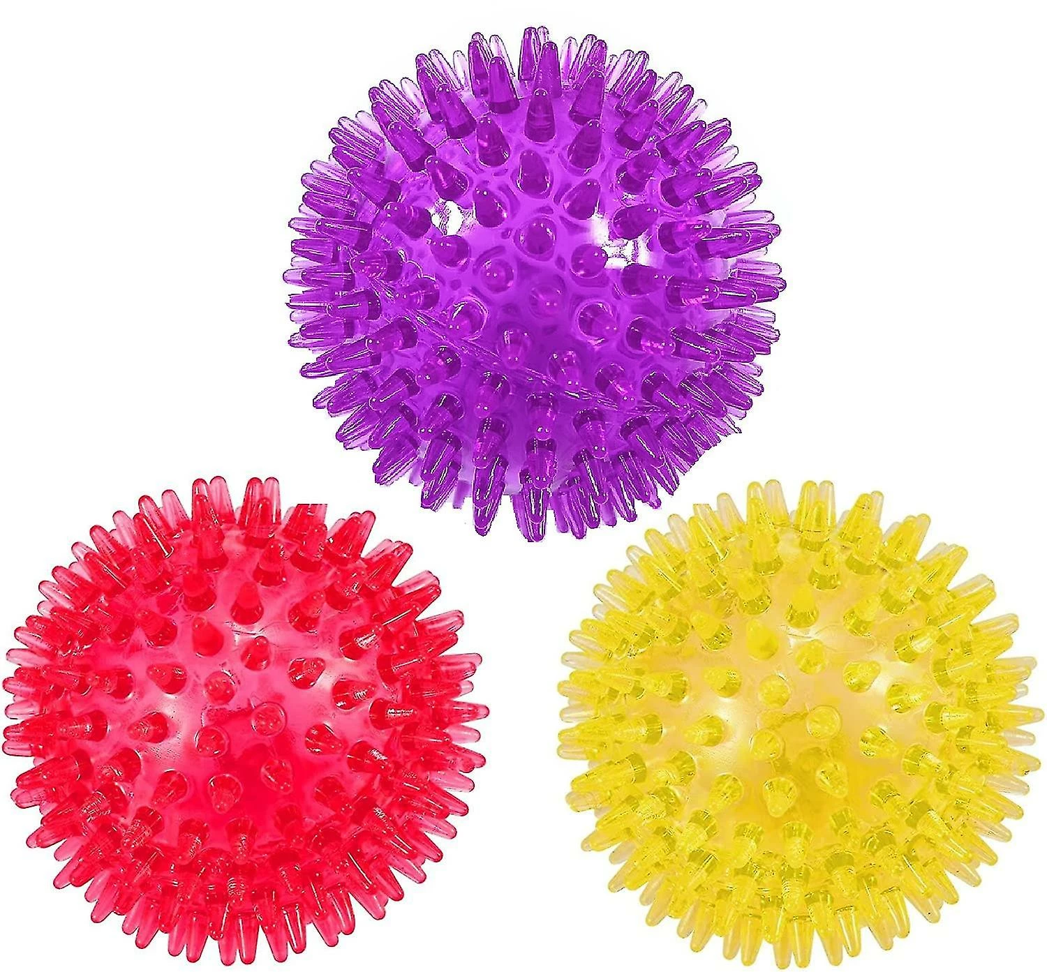 Unbranded Set De 3 Boules Squeaky Dog 6.5 Cm 1 Unbranded Set De 3 Boules Squeaky Dog 6.5 Cm