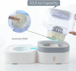 Unbranded Cat Automatic Feeder Stocker Des Aliments Et Des Bols Cat Water Fountain Dog Waterer Water Dispenser Indoor For Cat Auto Pet Bowl, Bleu, Nourriture -Pet Soin 812541422 max