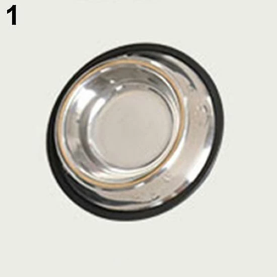 Unbranded Farfi 1 Pc En Acier Inoxydable Durable Pet Dog Cat Feeding Food Non Slip Bowl Dish 1 Unbranded Farfi 1 Pc En Acier Inoxydable Durable Pet Dog Cat Feeding Food Non Slip Bowl Dish