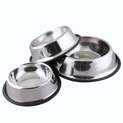 Unbranded Farfi 1 Pc En Acier Inoxydable Durable Pet Dog Cat Feeding Food Non Slip Bowl Dish 7 Unbranded Farfi 1 Pc En Acier Inoxydable Durable Pet Dog Cat Feeding Food Non Slip Bowl Dish -Pet Soin 814235128 max