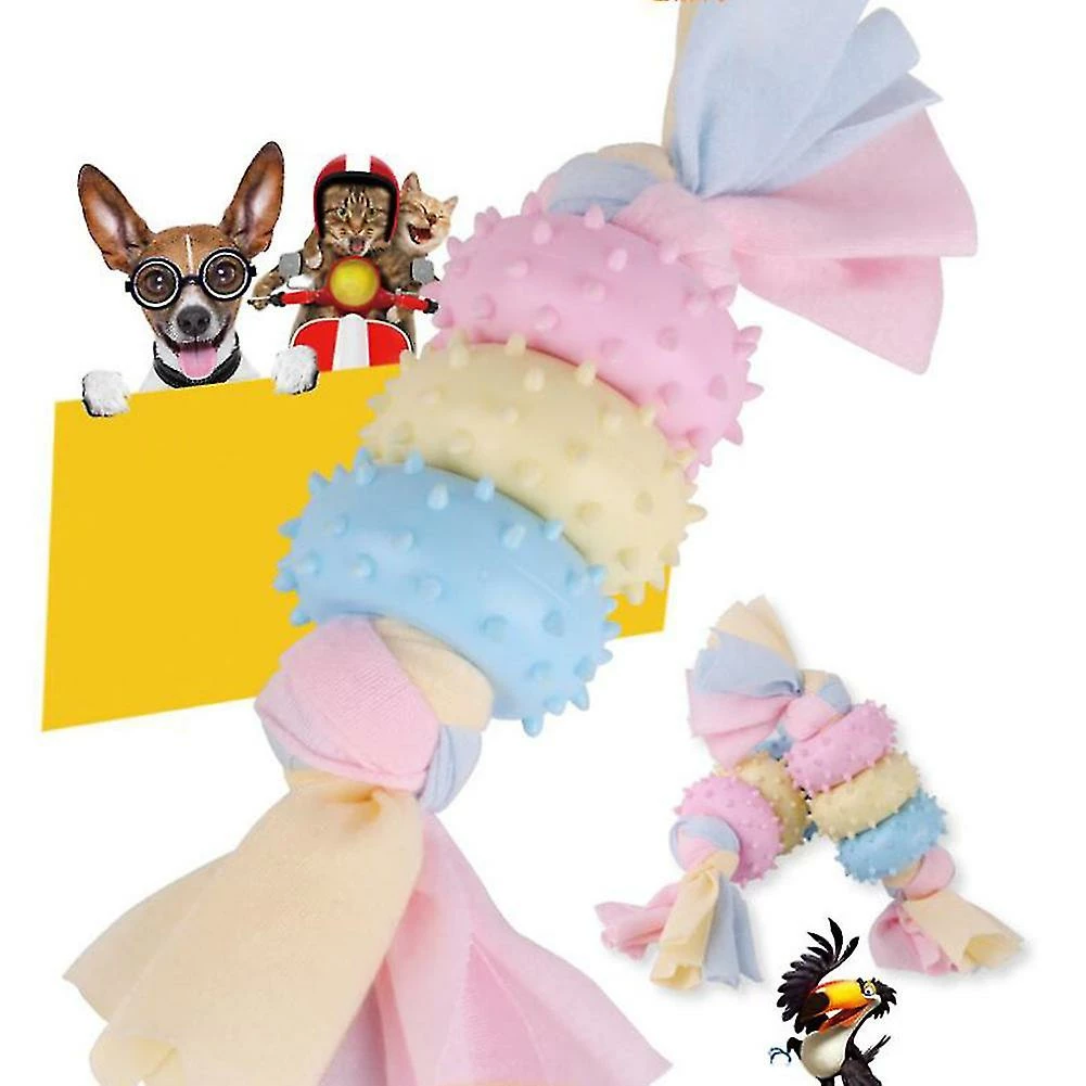 Unbranded Farfi Pet Dog Coton Corde Perle Molaire Dents Nettoyant Brosse Stick Interactif Mâcher Jouet 3 Unbranded Farfi Pet Dog Coton Corde Perle Molaire Dents Nettoyant Brosse Stick Interactif Mâcher Jouet – Image 3