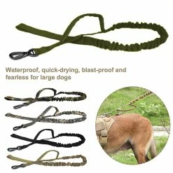 Unbranded Farfi Pet Belt Wear Resistant Shock Absorption Tightly Dog Collar Leash Medium Large Lead Rope For Outdoor -Pet Soin 814237100 max