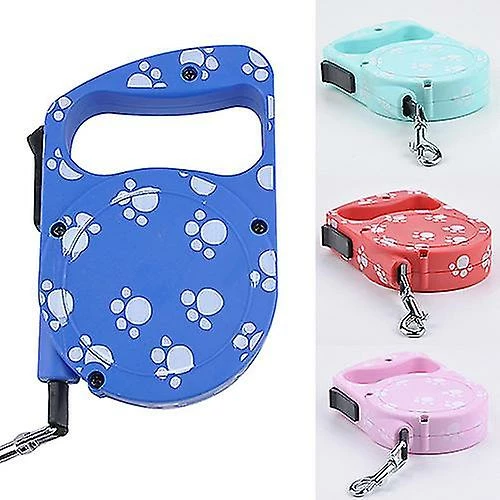 Unbranded Farfi 3m Dog Footprint Lead Retractable Leash Pet Traction Rope Chain Harness Collar 2 Unbranded Farfi 3m Dog Footprint Lead Retractable Leash Pet Traction Rope Chain Harness Collar – Image 2