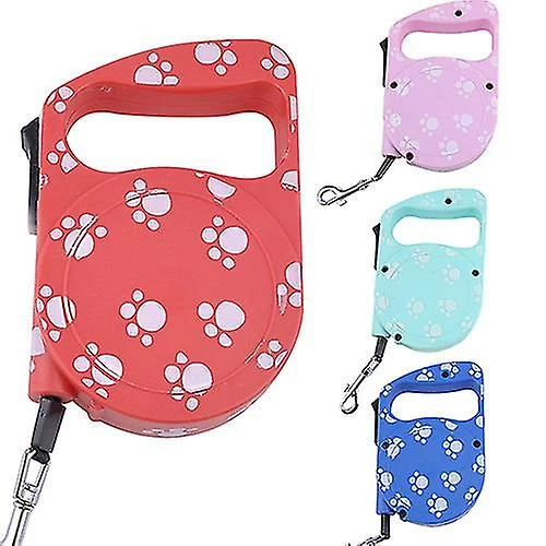 Unbranded Farfi 3m Dog Footprint Lead Retractable Leash Pet Traction Rope Chain Harness Collar 3 Unbranded Farfi 3m Dog Footprint Lead Retractable Leash Pet Traction Rope Chain Harness Collar – Image 3