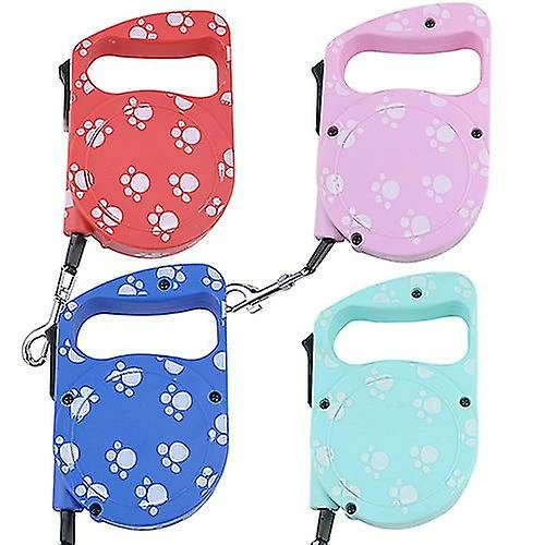 Unbranded Farfi 3m Dog Footprint Lead Retractable Leash Pet Traction Rope Chain Harness Collar 4 Unbranded Farfi 3m Dog Footprint Lead Retractable Leash Pet Traction Rope Chain Harness Collar – Image 4