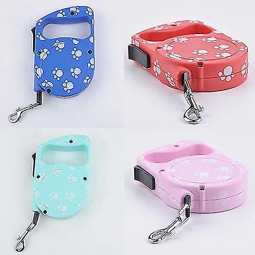 Unbranded Farfi 3m Dog Footprint Lead Retractable Leash Pet Traction Rope Chain Harness Collar 5 Unbranded Farfi 3m Dog Footprint Lead Retractable Leash Pet Traction Rope Chain Harness Collar – Image 5