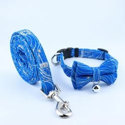 Unbranded Farfi Pet Leash Collier Floral Motif Décoratif Réglable Mignon Pet Dog Traction Rope Collar Pets Accessoires -Pet Soin 814243795 max