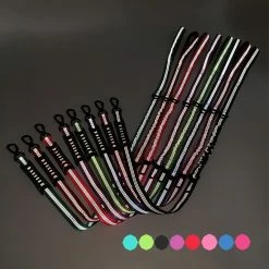 Unbranded Farfi Pet Belt Attaché Absorption Des Chocs Tightly Highly Reflective Heavy Duty Dog Leash Pour L’extérieur -Pet Soin 814245297 max