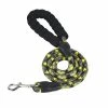 Unbranded Farfi 1.2m Pet Leash Corde Avec Poignée Rembourrée Prevent Break Free Training Tool Medium Et Large Dog Safety Leash Traction Tool Pet Supplies