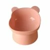 Unbranded Farfi Dog Bowl Base Élevée Anti-chute Imperméable Imperméable Insécable Angle D’inclinaison Forme D’ours Bol De Nourriture Pour Animaux De Compagnie Pour La Maison
