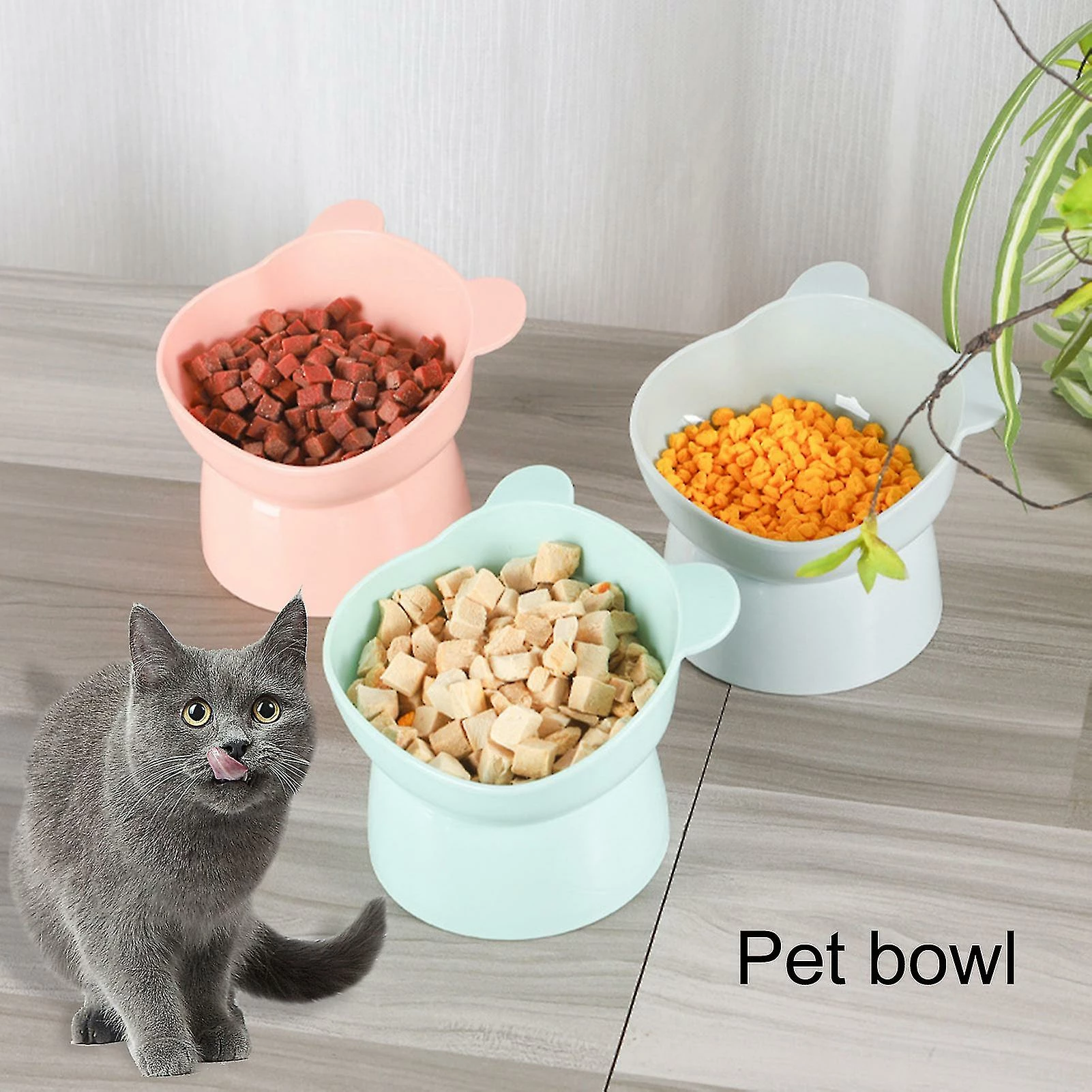 Unbranded Farfi Dog Bowl Base Élevée Anti-chute Imperméable Imperméable Insécable Angle D’inclinaison Forme D’ours Bol De Nourriture Pour Animaux De Compagnie Pour La Maison 3 Unbranded Farfi Dog Bowl Base Élevée Anti-chute Imperméable Imperméable Insécable Angle D’inclinaison Forme D’ours Bol De Nourriture Pour Animaux De Compagnie Pour La Maison – Image 3