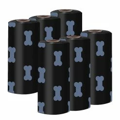 Unbranded Farfi 6 Rolls Dog Garbage Bag Sac Poubelle Biodégradable Biodégradable Epi Pet Rubbish Pour La Maison