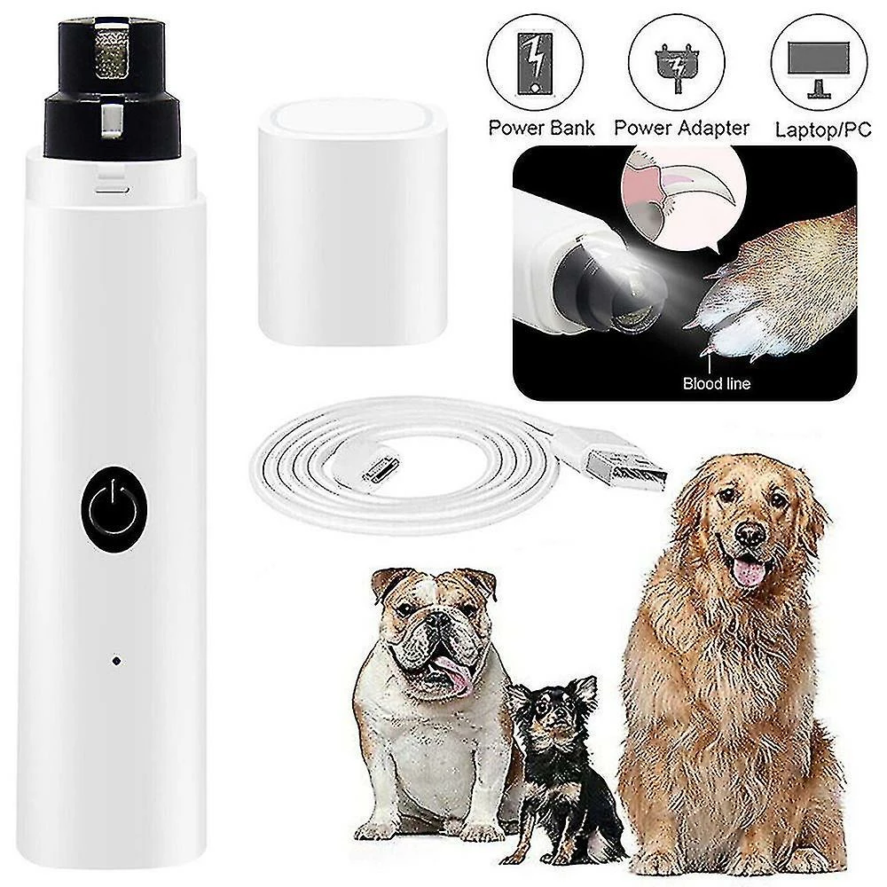 Unbranded Pet Dog Cat Grinçant à Ongles électrique Avec Tondeuse à Led Léger Outil De Tondeuse 1 Unbranded Pet Dog Cat Grinçant à Ongles électrique Avec Tondeuse à Led Léger Outil De Tondeuse