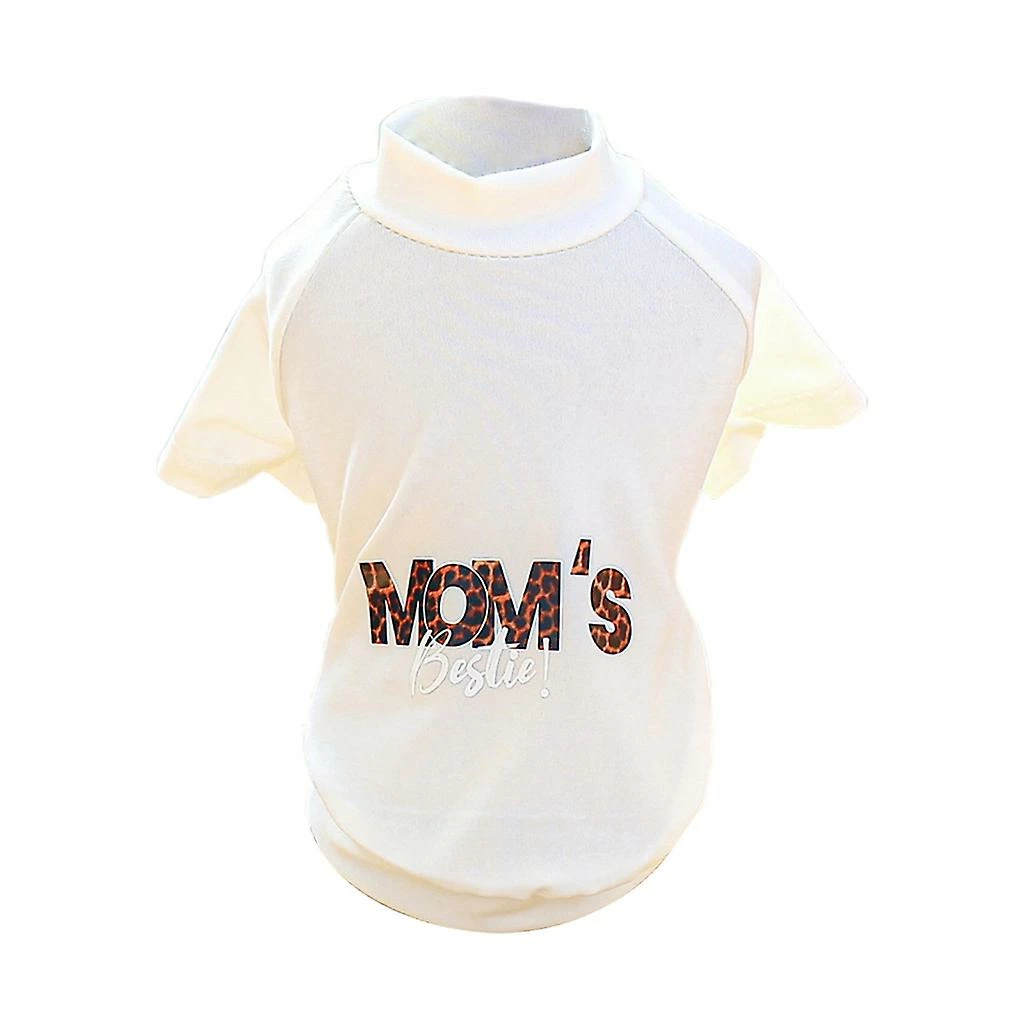 Unbranded Pet T Shirt Avec Mom's Bestie Print Dog Overall Spring Summer Party Jumpsuit 1 Unbranded Pet T Shirt Avec Mom's Bestie Print Dog Overall Spring Summer Party Jumpsuit