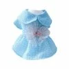 Unbranded Dog Princess Dress Robes De Chien Pour Petits Chiens Fille Robe à Carreaux Chien Tutu Robe