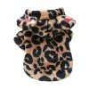 Unbranded Pullover Dog Coat Dog Coat Avec Hood Dog Hoodies Leopard Dog Hoodie Dog Clothes