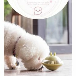 Unbranded Interactive Treat Ball Iq Dog Treat Ball Pour Les Chiens Jouant à Chasser Les Jouets à Mâcher -Pet Soin 837673989 max