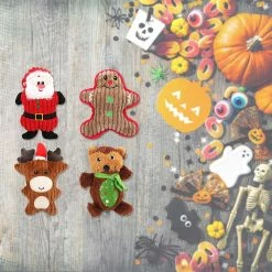 Unbranded Dog Chew Toys Soft Peluche Squeak Cadeau De Noël Pour Le Nettoyage Des Dents De Chiot 6 Unbranded Dog Chew Toys Soft Peluche Squeak Cadeau De Noël Pour Le Nettoyage Des Dents De Chiot -Pet Soin 837674526 max