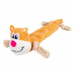 Unbranded Squeaky Dog Toy Durable Rembourré Dentition Mâcher Jouet Tir De Guerre Chien Peluche Toy -Pet Soin 837674659 max