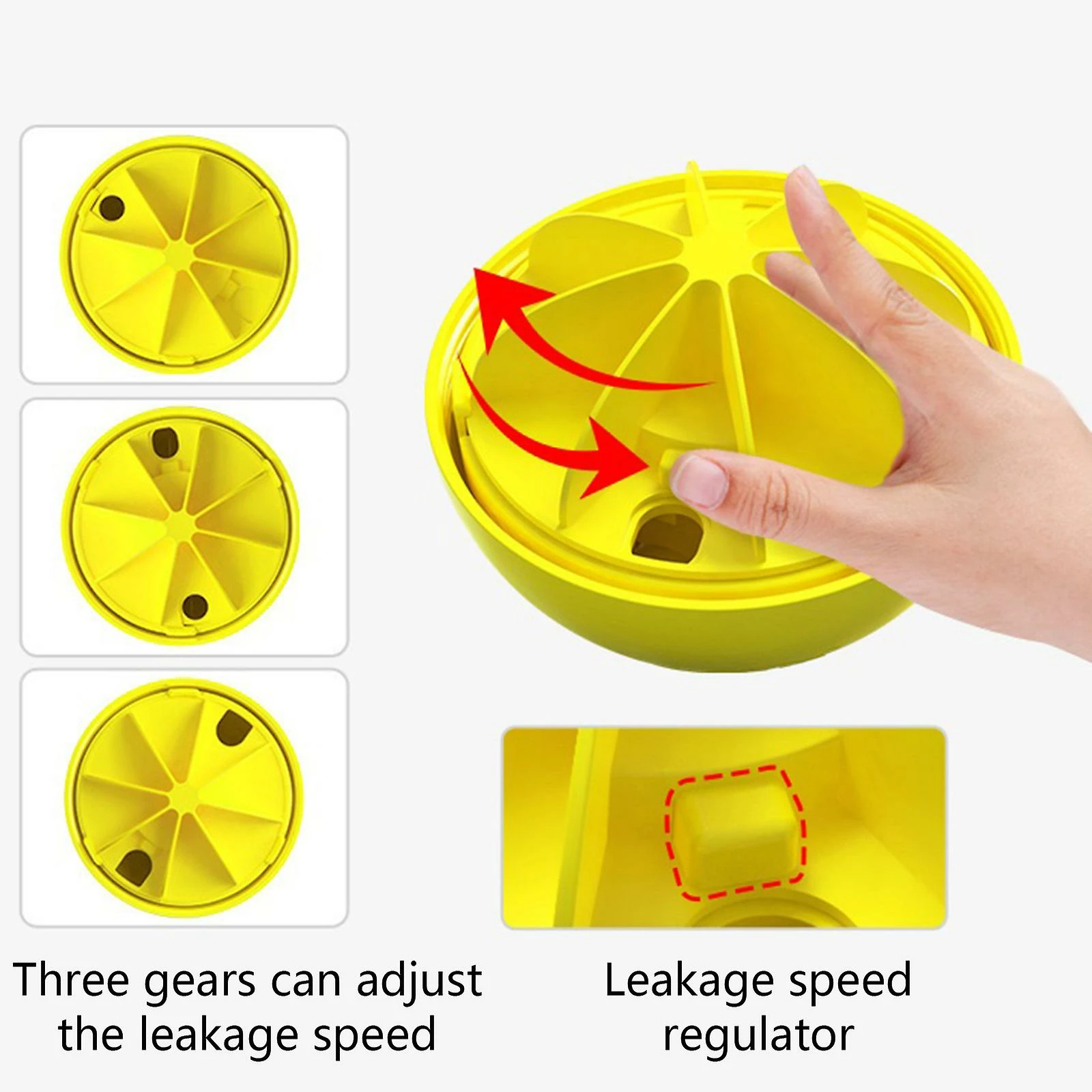 Unbranded Dog Puzzle Toys Squeak Treat Ball Food Dispensing Puppy Toys For Boring 3 Unbranded Dog Puzzle Toys Squeak Treat Ball Food Dispensing Puppy Toys For Boring – Image 3