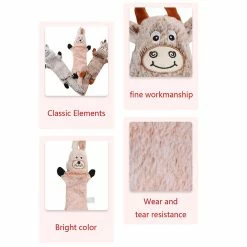 Unbranded Peluche Chew Toy Interactive Squeaky Dog Toy Pour Petit Chien Agressif Chewers 6 Unbranded Peluche Chew Toy Interactive Squeaky Dog Toy Pour Petit Chien Agressif Chewers -Pet Soin 837675167 max 1