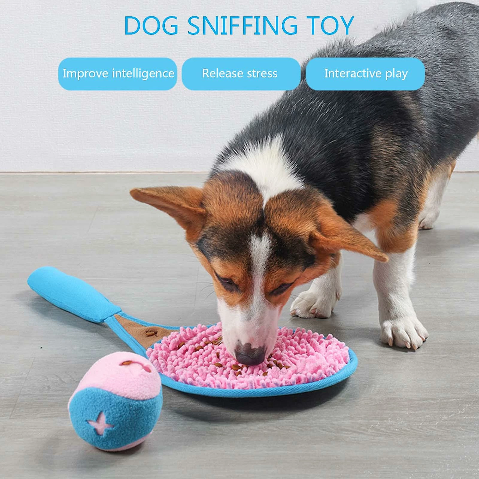 Unbranded Dog Snuffle Toy Stuffed Animal Chew Toys Couvertures Pour Petits Chiens Moyens 3 Unbranded Dog Snuffle Toy Stuffed Animal Chew Toys Couvertures Pour Petits Chiens Moyens – Image 3