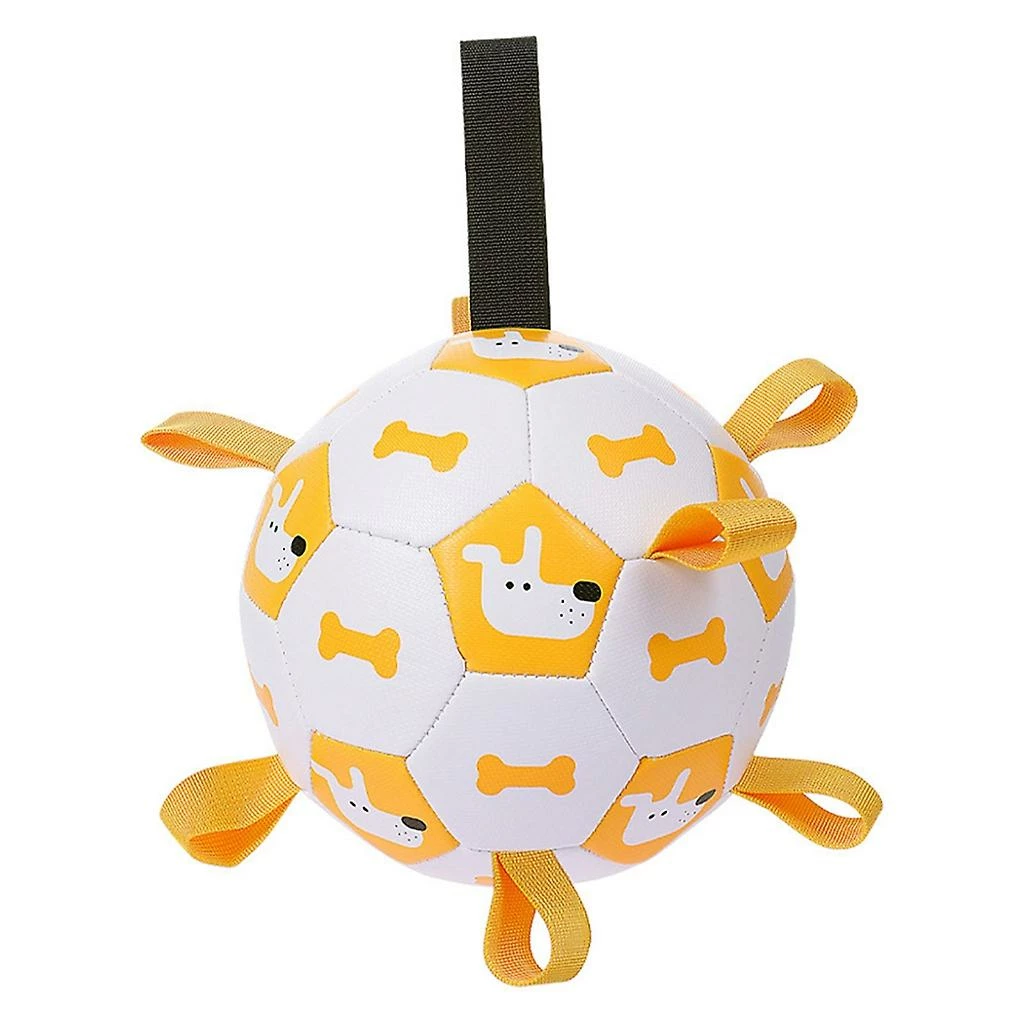 Unbranded Dog Football Toy Indoor Outdoor Interactive Toy Agility Ball Avec Grab Tabs 1 Unbranded Dog Football Toy Indoor Outdoor Interactive Toy Agility Ball Avec Grab Tabs