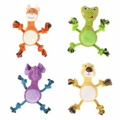 Unbranded Dog Chew Toy Squeaky Dog Toy Peluche Stuffed Dog Toy Dog Teether Dog Squeaky Toy -Pet Soin 837675737 max