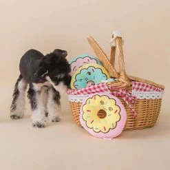 Unbranded Interactif Dog Toy Puppy Peluche Squeak Toy Cute Donut Chew Toy For Teeth 8 Unbranded Interactif Dog Toy Puppy Peluche Squeak Toy Cute Donut Chew Toy For Teeth -Pet Soin 837675893 max
