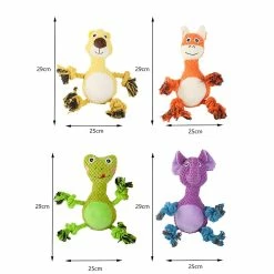 Unbranded Dog Chew Toy Squeaky Dog Toy Peluche Stuffed Dog Toy Dog Teether Dog Squeaky Toy -Pet Soin 837676198 max