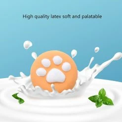 Unbranded Rubber Dog Squeaky Toy Soft Cute Squeaking Latex Round Disc Pour Petit Chiot -Pet Soin 837676597 max