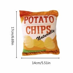 Unbranded Dog Squeak Toy Cute Plushes Chew Toy Pour Chiot Teething Stuffed Snacks Bag -Pet Soin 837676942 max