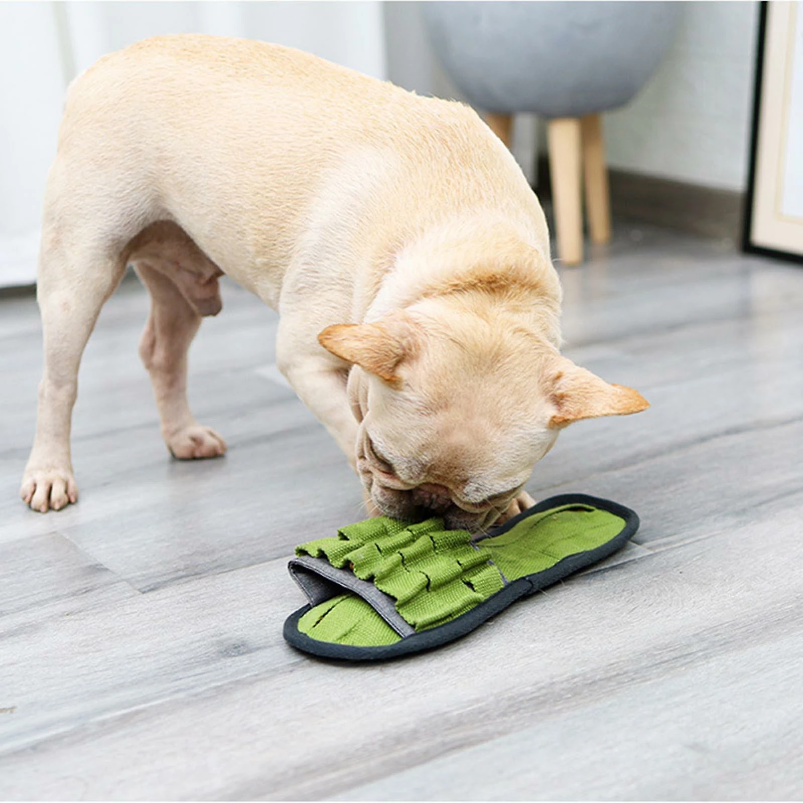 Unbranded Snuffle Dog Toy Slow Feeder Sniffing Slipper Encourager Les Compétences De Recherche De Nourriture 3 Unbranded Snuffle Dog Toy Slow Feeder Sniffing Slipper Encourager Les Compétences De Recherche De Nourriture – Image 3