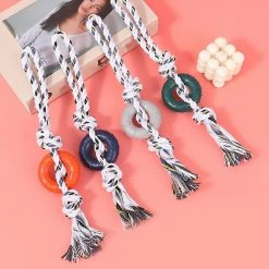 Unbranded Dog Molar Toy Interactive Chasing Toy Prevent Obesity Tug Game -Pet Soin 837677478 max 1