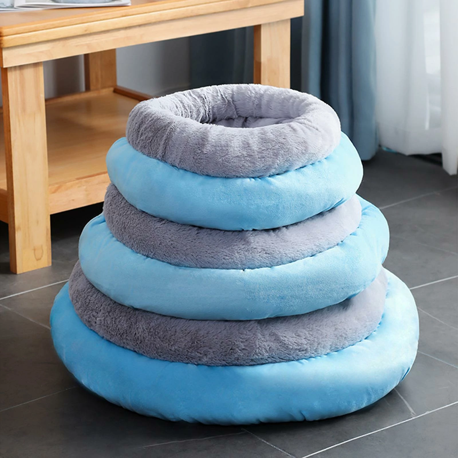 Unbranded Super Soft Pet Dog Pour Cat Bed Kennel Round Canapé Coussin Pad Matelas De Couchage Pour Do 4 Unbranded Super Soft Pet Dog Pour Cat Bed Kennel Round Canapé Coussin Pad Matelas De Couchage Pour Do – Image 4