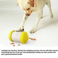 Unbranded Balance Car Dog Food Leaking Toy Multifonctionnel Cat Dog Food Distributeur -Pet Soin 845742898 max