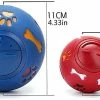 Baicccf Pet Dog Cats Jouets Caoutchouc Résistant Aux Morsures Iq Training Toy Interactif Boules De Nettoyage Des Dents Puppy Toys / B / 7.5cm