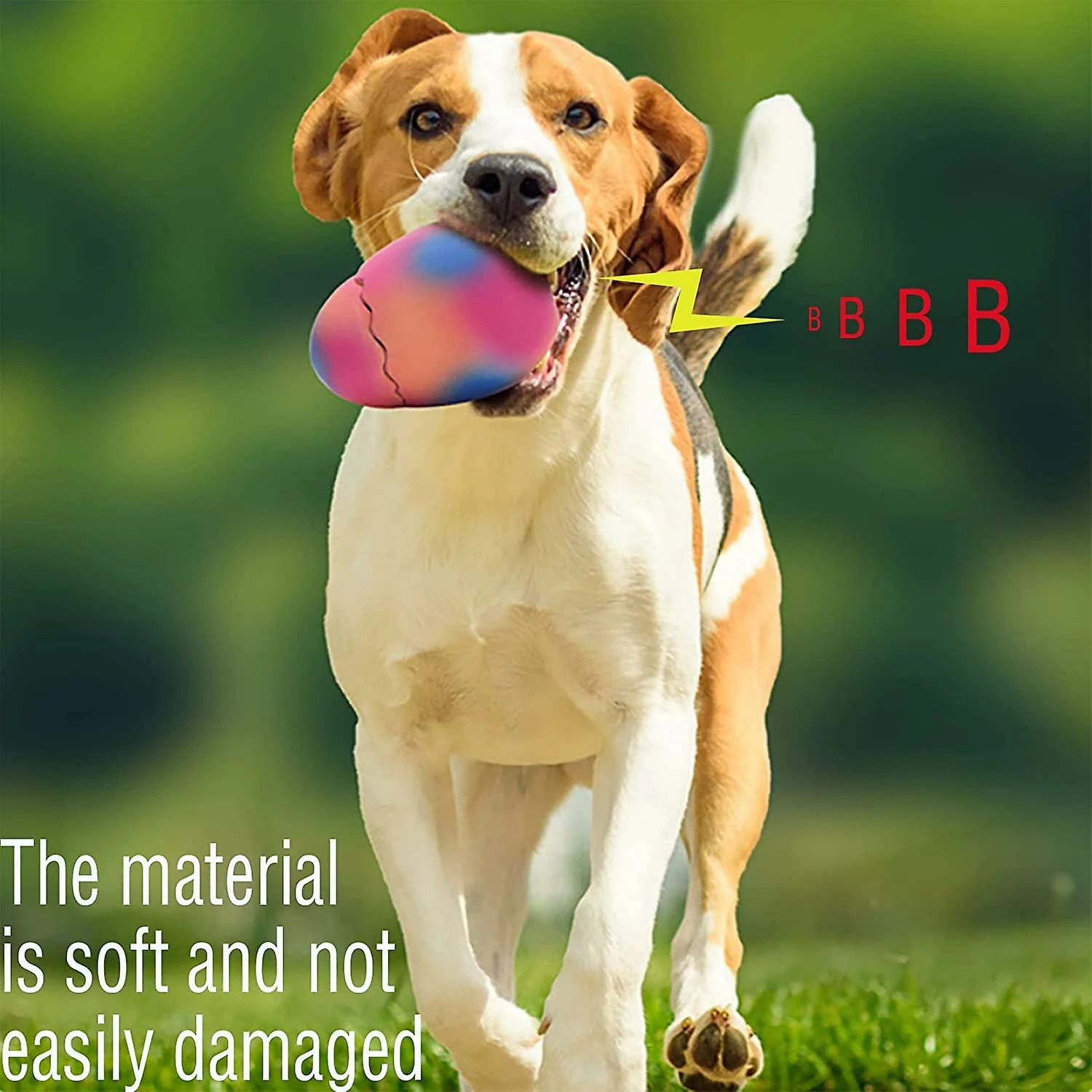 Baicccf 2 Pack Dog Squeak Interactive Latex Toys Pour Les Petites Races Moyennes Grandes, Drôles De Jouets Flottants Pour Animaux De Compagnie Pour L’eau Ou La Piscine / Plage, Jouets De Balle De Chien Doux, Treat Dispe 2 Baicccf 2 Pack Dog Squeak Interactive Latex Toys Pour Les Petites Races Moyennes Grandes, Drôles De Jouets Flottants Pour Animaux De Compagnie Pour L’eau Ou La Piscine / Plage, Jouets De Balle De Chien Doux, Treat Dispe – Image 2