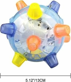 Wjiaer Dog Ball Pets Toys Jumping Joggle Crazy Football Drôle Coloré Jouet / A -Pet Soin 846640601 max